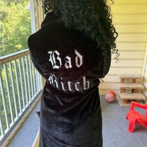 Dolls Kill Black Trench Coat